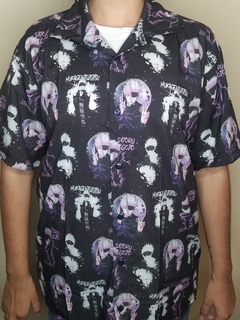 Camisa de Botão Jujutsu Kaisen Gojo - Unissex
