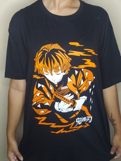 Camiseta Kimetsu no Yaiba Zenitsu - Unissex