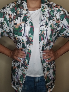 Camisa de Botão One Piece Zoro - Unissex - comprar online