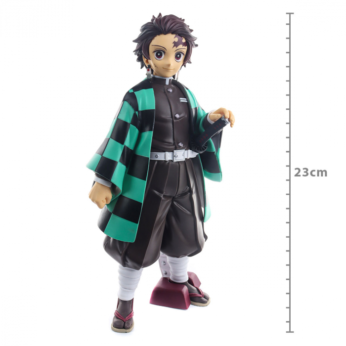 Boneco Action Figure Tanjiro Demon Slayer Bandai + Chaveiro