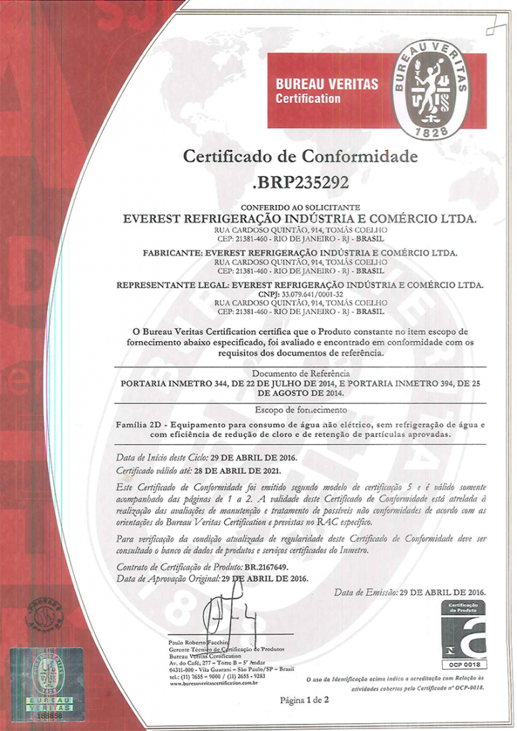 CERTIFICAÇÃO BABY SOFT