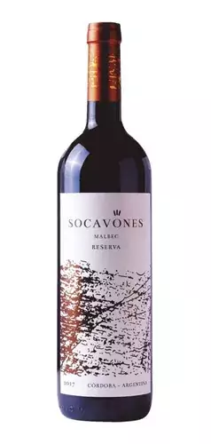 SOCAVONES MALBEC RESERVA TERRA CAMIARE, CORDOBA