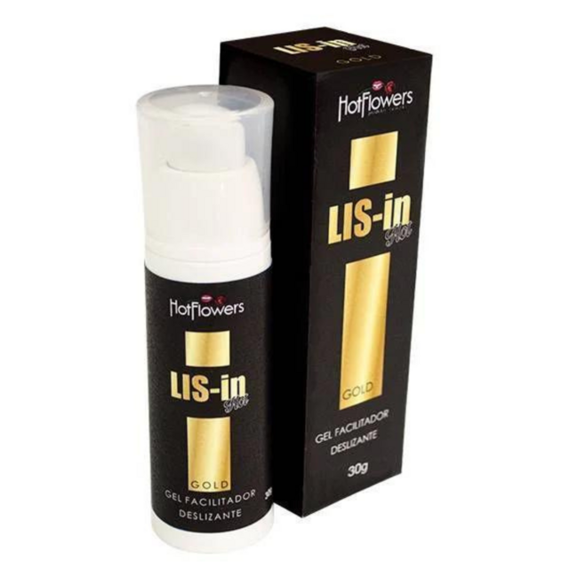 Lis In Gold Gel Facilitador Dessenssibilizante Extra Forte 30g Hot Flowers