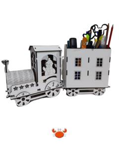 Calendario Adviento Navideño De 12 Días - Tren Con Lapicero - comprar online