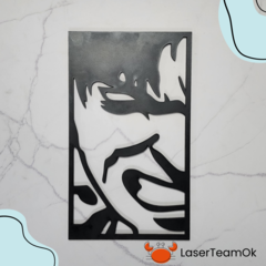 Cuadro Superhéroes Por 4 En Mdf De 5.5 Mm