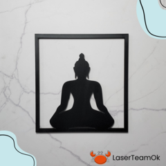 Cuadro Meditación / Figura Loto Yoga En Mdf De 5.5 Mm - tienda online