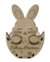 Conejo Porta Huevos De Pascuas En Mdf Chico X 10 Unidades
