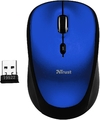 Mouse Sem fio Trust Yvi Wireless 2.4GHz, 1600DPI, Micro USB, Azul + Pilhas