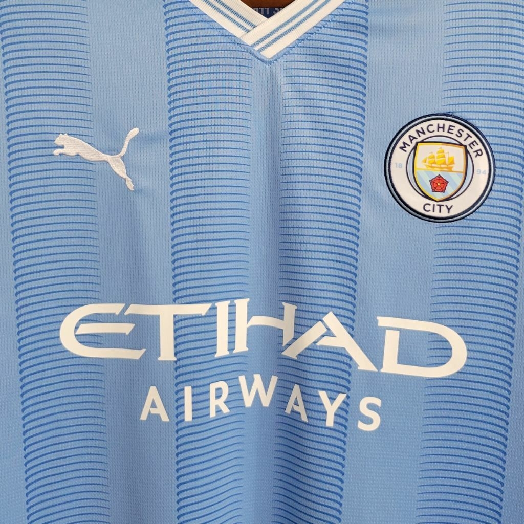 Camisa Manchester City 2023/24 Versão Jogador