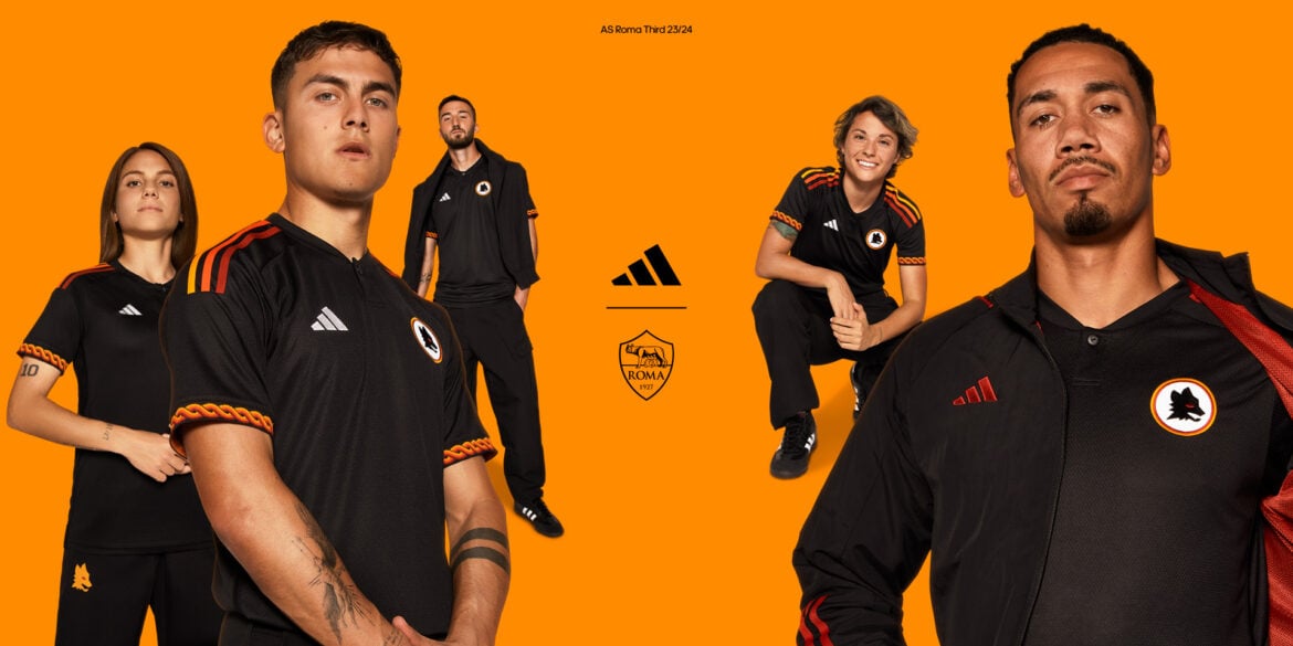 Camisa Roma Away (2) 2023/24 Adidas Jogador Masculina