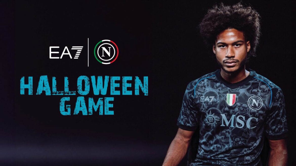 Camisa do Napoli Halloween 2023 'Skulls of Naples | Tevo Sports