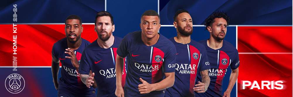 Camisa titular home casa I PSG Paris Saint-Germain temporada 2023/24 2324 2023 2024 - Desconto de 10% na primeira compra - Tevo Sports