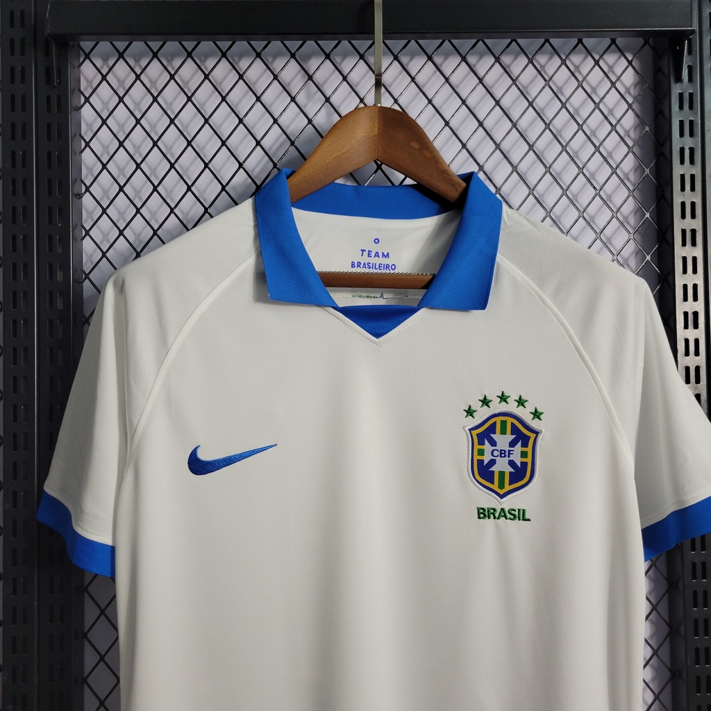 Camisa Brasil Treino Azul Claro 21/22