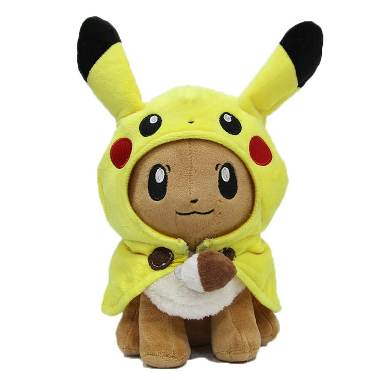 Pikachu E Eevee - Pelúcia Pokemon Pronta Entrega