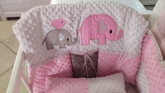 Coordinado para cuna 60 x 120 cm Elefante - Tienda Varios