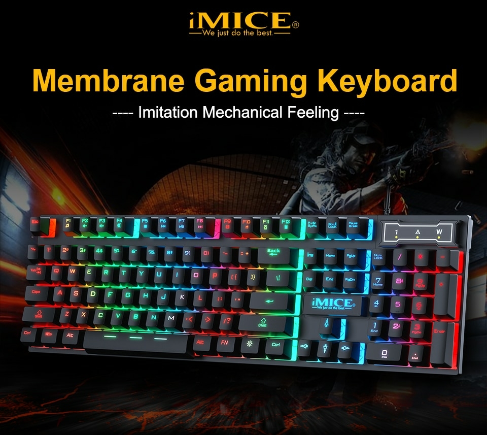 Teclado Membrana Gamer - iMICE