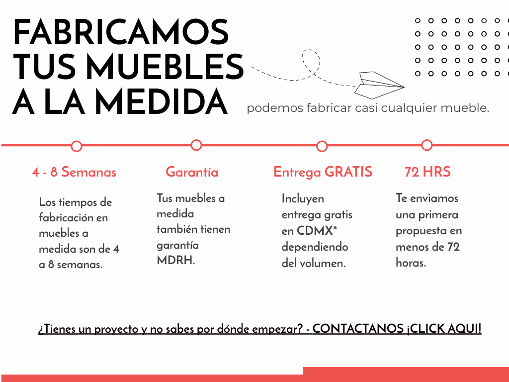 En Muebles de Reyes Herssain, creamos piezas de mobiliario especiales, hechas a la medida exacta de tus sueños. Ya sea que desees muebles de diferentes tamaños, colores, materiales o con funciones específicas, estamos aquí para materializar tus visiones. Colaboramos con artesanos y expertos mexicanos para garantizar que cada mueble sea único y de la más alta calidad.  ¿Tienes alguna idea en mente? ¡Cuéntanos! Estamos ansiosos por convertirla en una realidad tangible. Y si ya tienes un diseño en mente, contáctanos, y te proporcionaremos un presupuesto. Incluso puedes enviarnos dibujos, imágenes o planos profesionales para que podamos entender tu visión.  ¿Quieres una atención aún más personalizada? ¡No hay problema! Ofrecemos visitas a domicilio para tomar medidas y discutir tus próximos muebles. En Muebles de Reyes Herssain, creamos tus muebles a la medida. ¡Déjanos hacer realidad tus ideas!