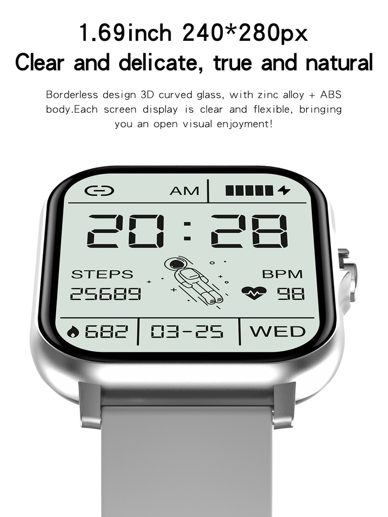 Relógio inteligente Android 2.88 Grande tela sensível ao toque