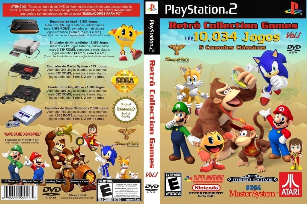 Super Coleção Jogos PS2