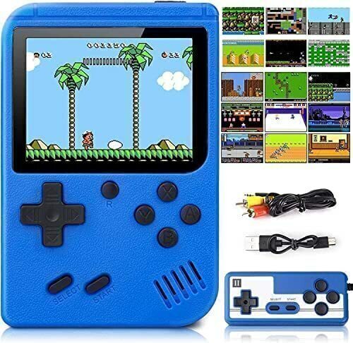 Vídeo Game Portátil boy Retro 400 Jogos Internos classicos Mini Game Sup  gba 8 bits - Andrade Store Games