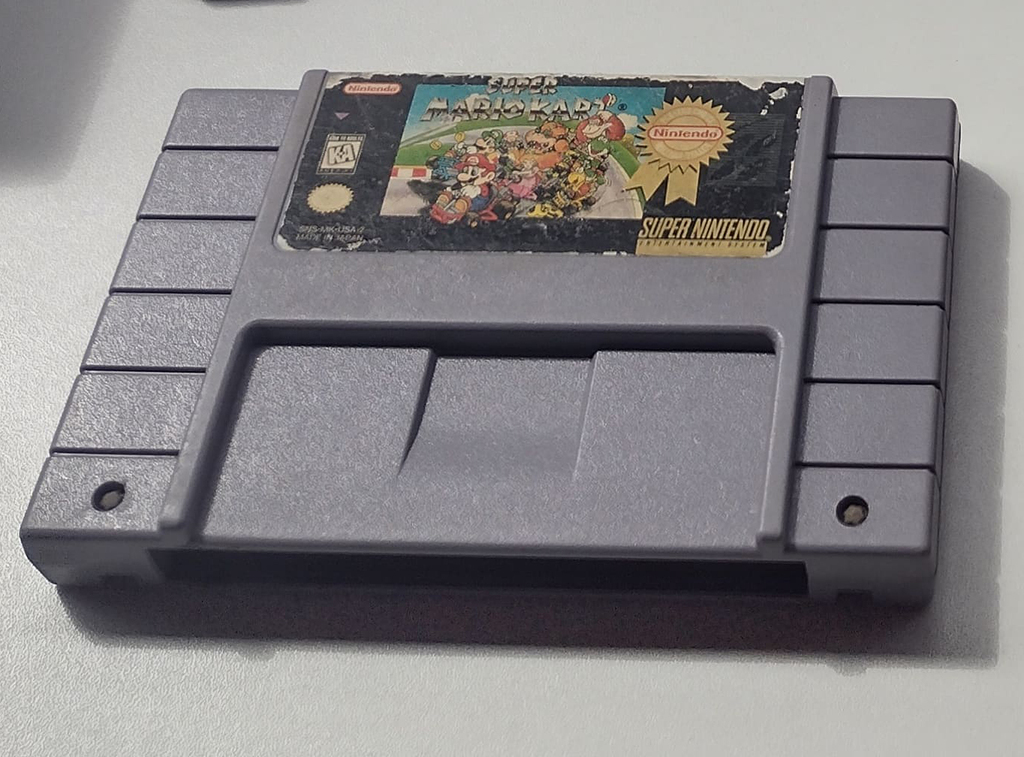 Cartucho Fita Jogo Super Mario World Super Nintendo Snes em