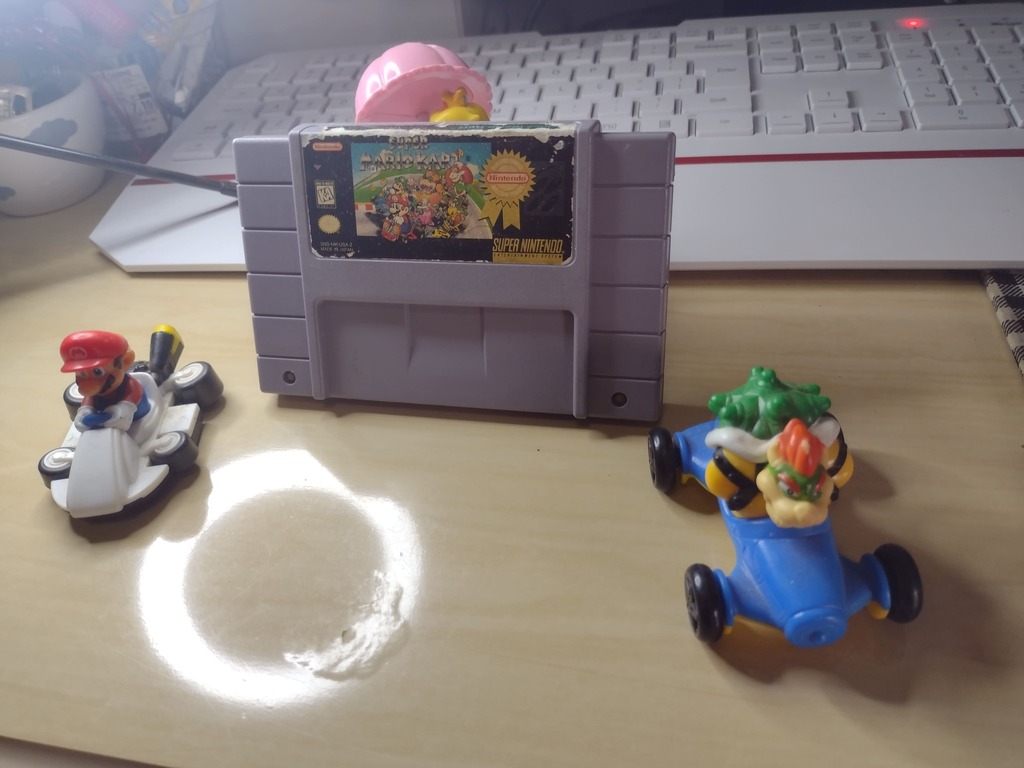 Cartucho Fita Jogo Super Mario World Super Nintendo Snes em