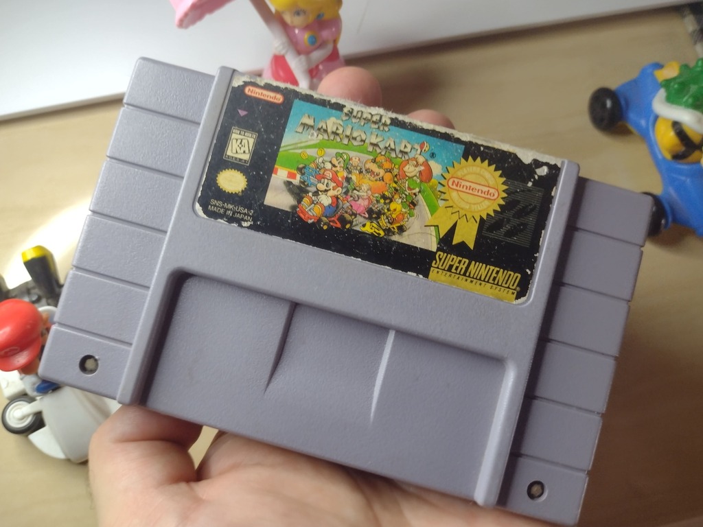 Cartucho Fita Jogo Super Mario World Super Nintendo Snes em