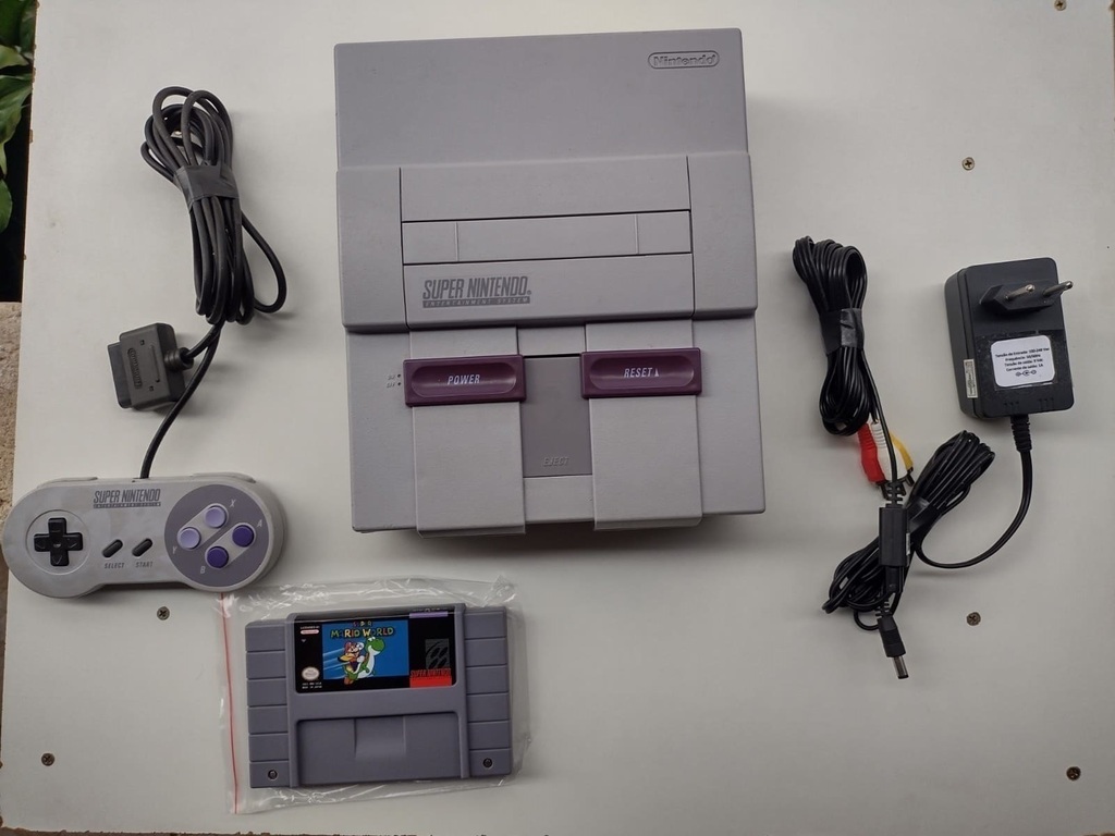 Super Nintendo Completo + Jogo