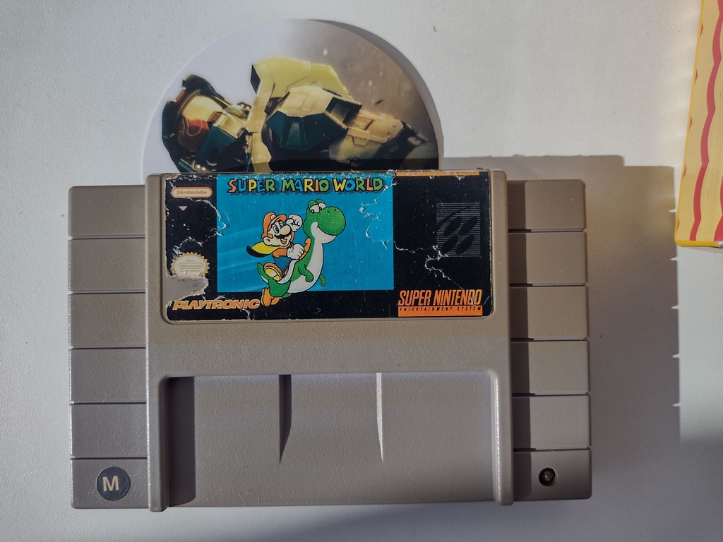 Jogo Super Mario World - Super Nintendo - Space Tech's Store