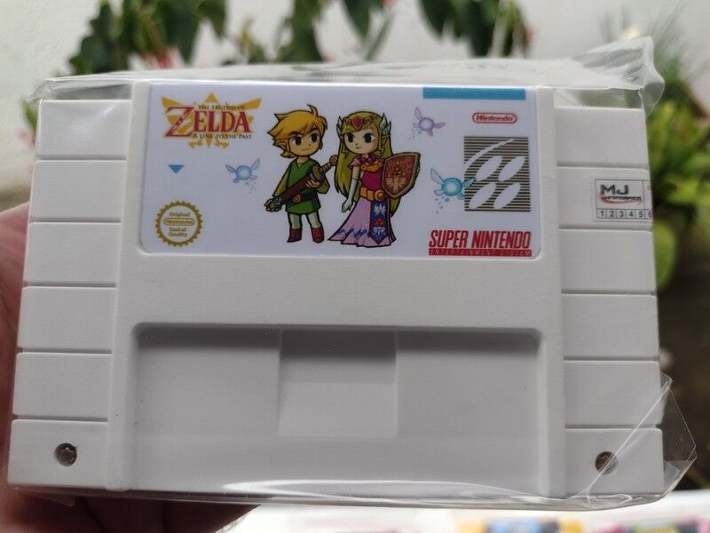 Fita / Cartucho The Legend of Zelda A Link To The Past Salvando