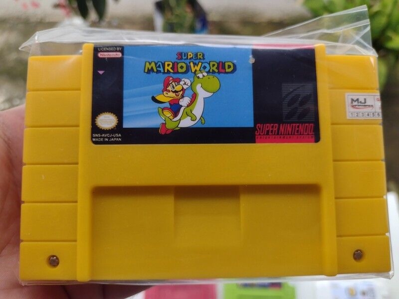 Jogos Super Mario World A de Super Nintendo Placas Novas Fabricação