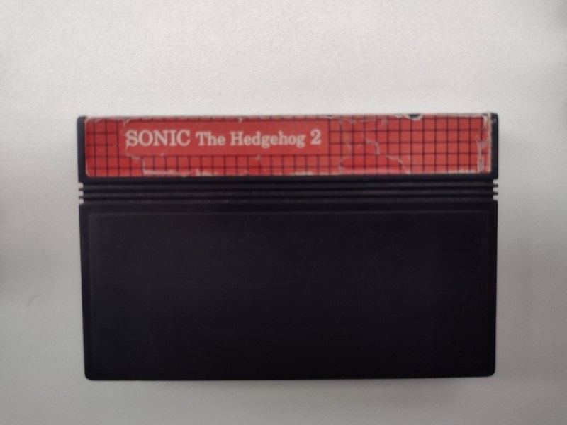 Jogo Master System SONIC The Hedgehog 2 Tec Toy Original Raro Funciona