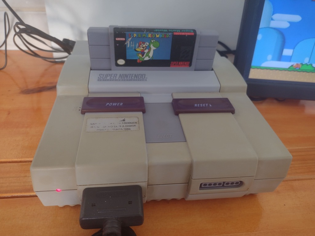 Super Nintendo Completo + Jogo