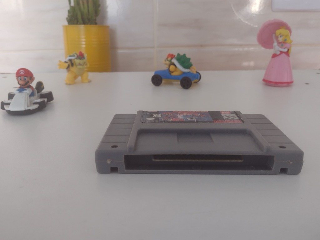 cartucho de snes kit 2 power rangers