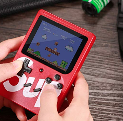 Vídeo Game Portátil game boy Retro 400 Jogos Internos classicos Mini Game  Sup gba 8 bits com Controle - Andrade Store Games