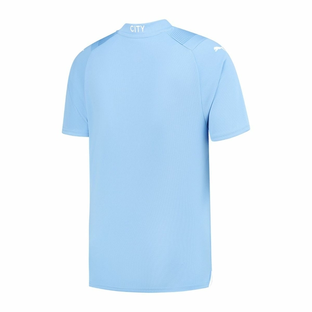 Camisa Manchester City Home 22/23 Jogador Puma Masculina - Azul