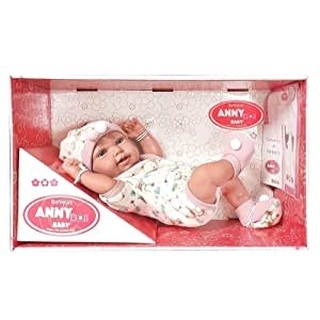 Boneca Bebê Reborn Baby Reborn Anny Doll Menino - 2440 - Cotiplás