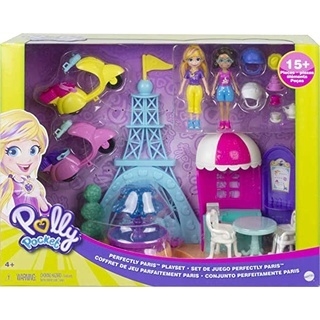 Hora de Brincar 2 Amigas, Polly Pocket, Mattel : : Brinquedos  e Jogos