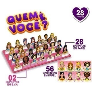 Jogo Quem É Você? Princesa-2822