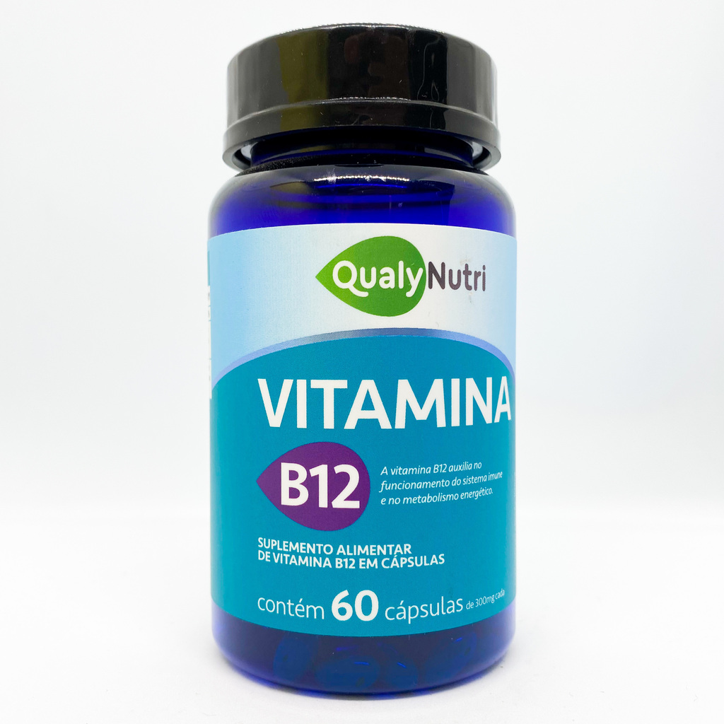 Vitamina B12 60 Cápsulas QualyNutri