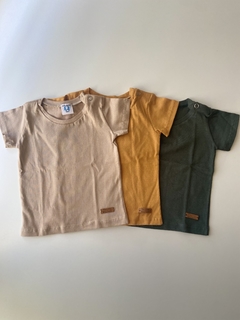 Remera Manga Corta Lisa