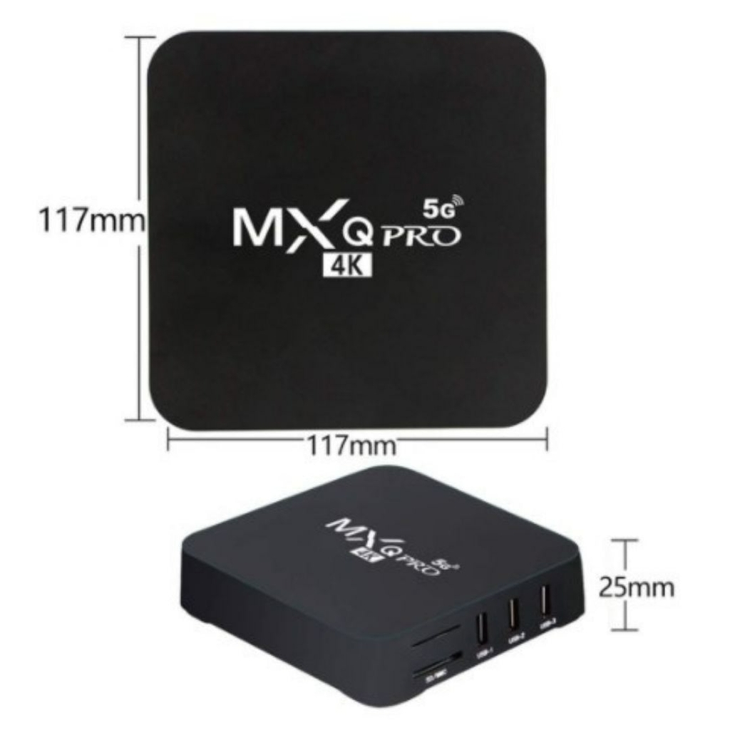 TV BOX CONVERSOR SMARTV 4GB RAM - 64PRO 4K ANDROI 10.1 - 5 G