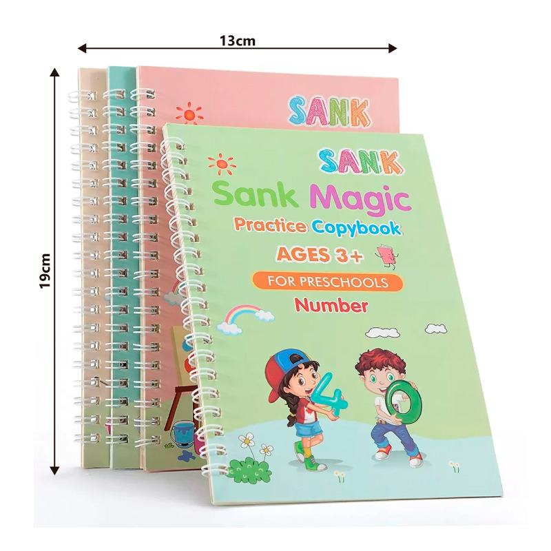 Cuadernos De Caligrafia Para Niños Español 4 a 8 Años 135 Paginas Fisico  Envio