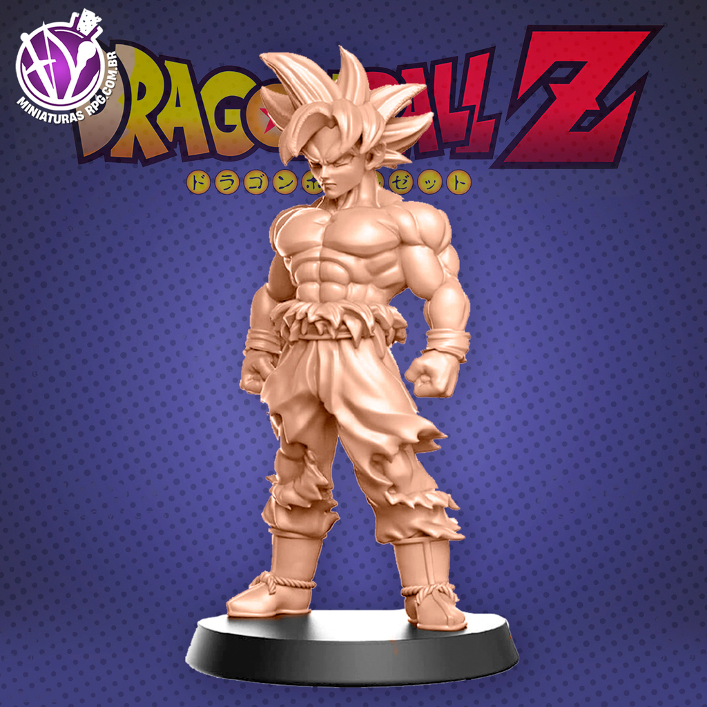 Goku Criança Dragon Ball Z Miniaturas para RPG - Dungeons