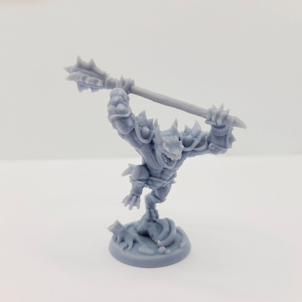 Sapo Guerreiro Miniaturas para RPG - Dungeons & Dragons D&D