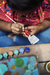 Cuchillos para queso pintados a mano con técnica de Alebrijes 4 piezas