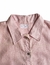Camisa de lino con detalles bordados "Randa" - Unitalla en internet