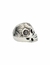 Mud skull - black and white