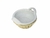 Clay sauceboat with palm cover from Guerrero