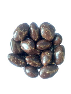 Almendra con chia enxocolatada a granel